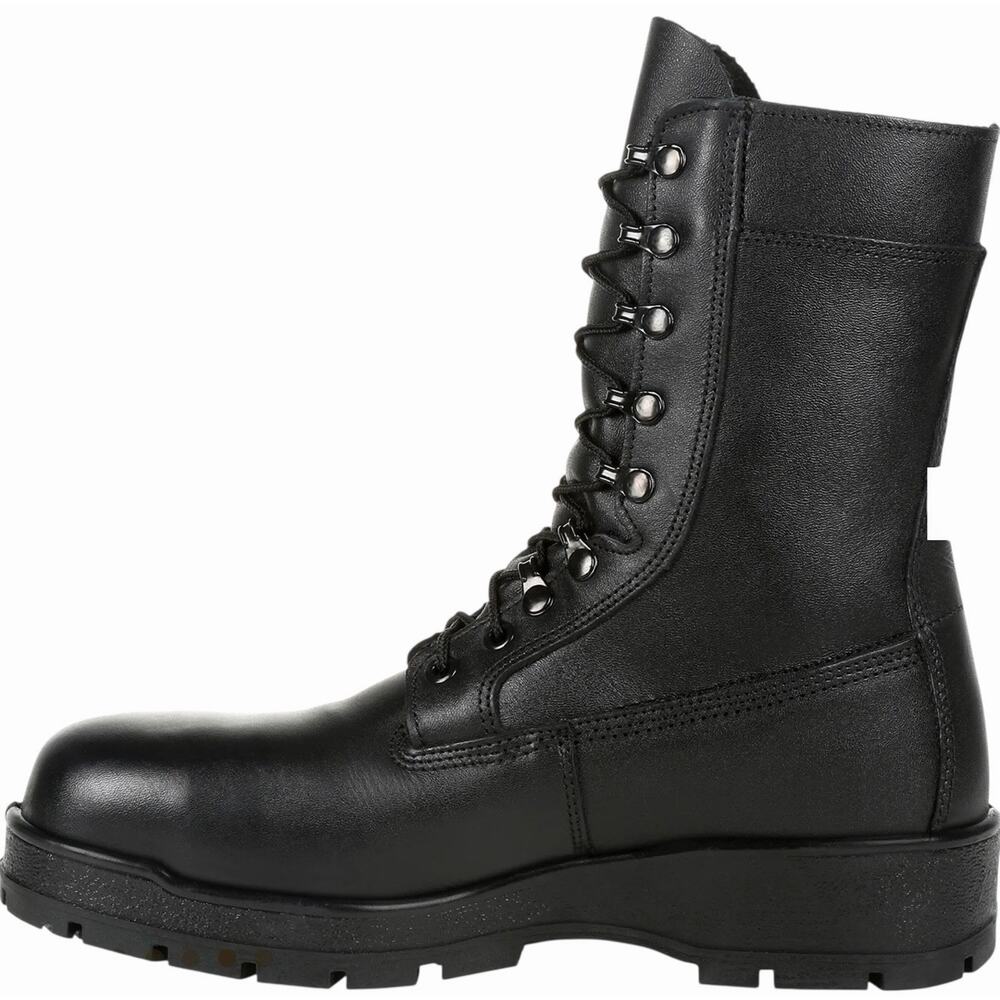 Rocky Women's Navy Inspired 9" Steel Toe Boot Durable Work Safety Footwear Wide - Picture 7 of 9